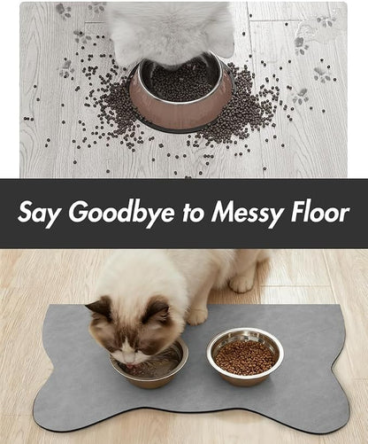 Absorbent Dog Food Mat-Dog Cat Mat - Image 3