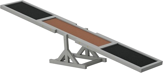 PawHut Wooden Dog Agility Seesaw by PawHut