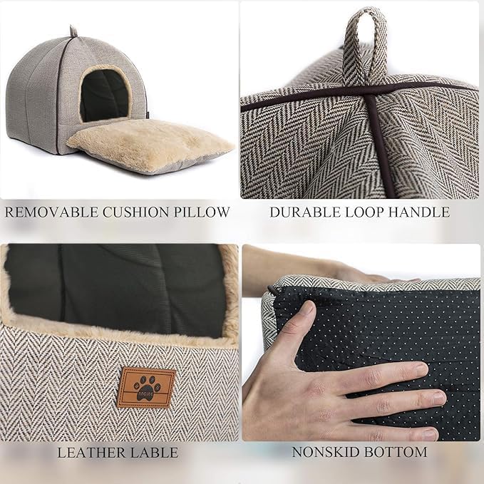 WINDRACING Cat Bed for Indoor Cats - Image 3