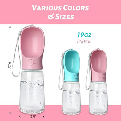 Kalimdor Dog Water Bottle, Leak Proof Portable Puppy Water Dispenser - Image 7