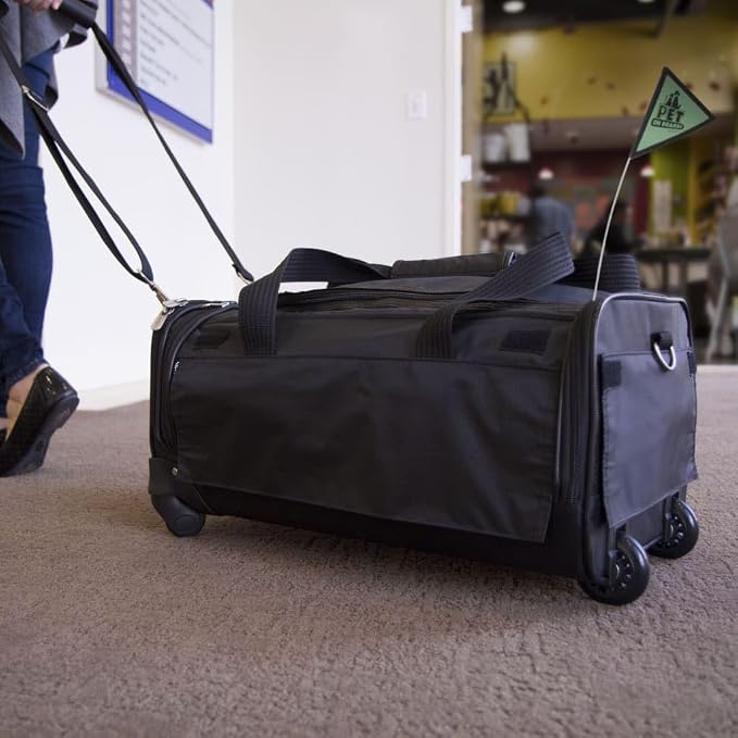 Sherpa on Wheels Indoor Pet Dog Carrier - Image 2