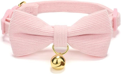 2 Pack Soft Corduroy Cat Collars - Image 2