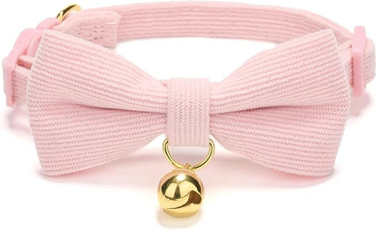 2 Pack Soft Corduroy Cat Collars - Image 2