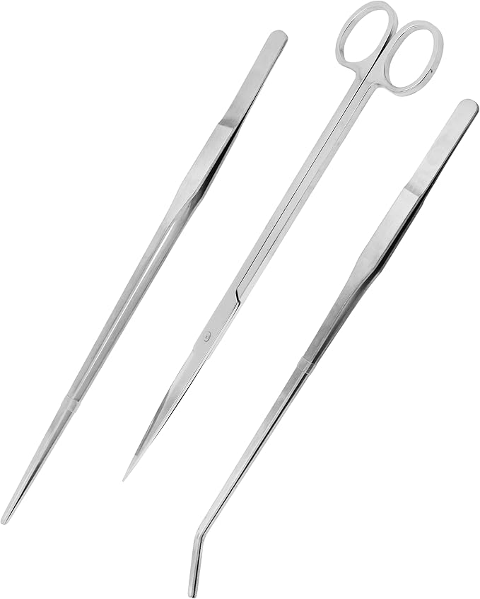 Mandala Crafts Stainless Steel Aquascaping Tools Kit – Aquarium Plant Tools by MandalaCrafts