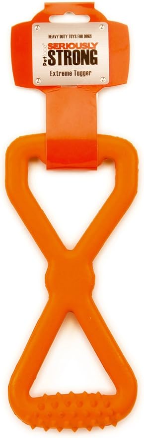 Petface (Seriously Strong Dog Toy Rubber Extreme Tugger Chew Toy by PetFace