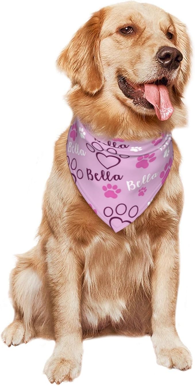Custom Pet Scarf Personalized Dog Bandana - Image 9