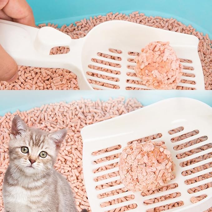2 Pack Cat Litter Scoop Non-Stick Cat Sifting Litter Scoop Shovel - Image 7