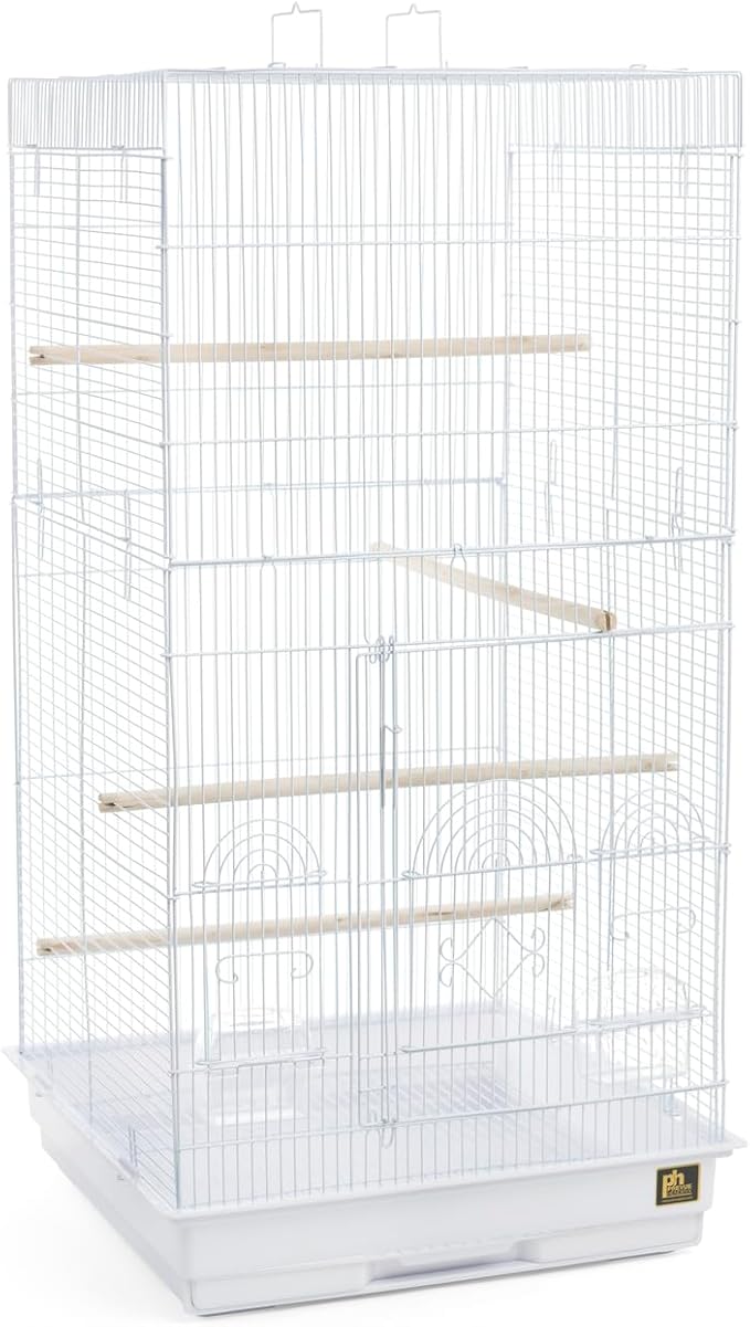 Prevue Pet Products SPECONO1818H-W Tall Tiel Cage - Image 8