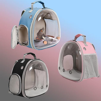 Small Bird Travel Backpack Carrier Cage, Backpack to Transport Backpack Carrier - Image 6