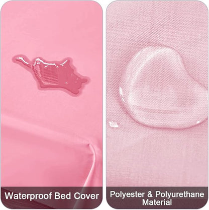 DUJUIKE Waterproof Bed Cover for Dog and Cats, Pet Hair Resistant Bed Sheet - Image 2