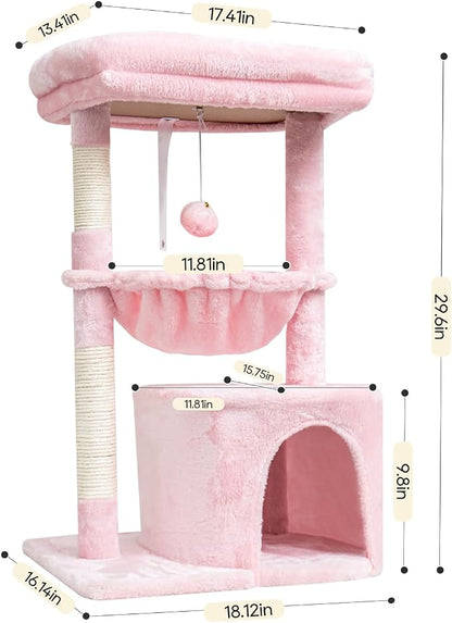 SYANDLVY Small Cat Tree for Indoor Cats, Cat Tower - Image 2