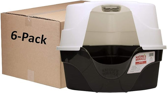 Nature's Miracle Advanced Hooded Corner Litter Box by NaturesMiracle