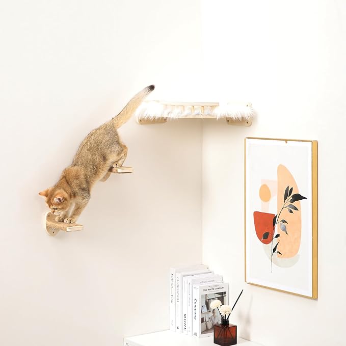 3-in-1 Cat Climbing Wall Steps - Image 6