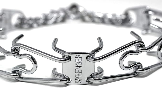 Herm Sprenger Prong Dog Training Collar Ultra-Plus Chrome Plated Steel No Pull - Image 5