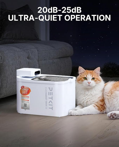 PETKIT Dishwasher Safe Cat Water Fountain, Cordless Automatic Cats Drinking - Image 9