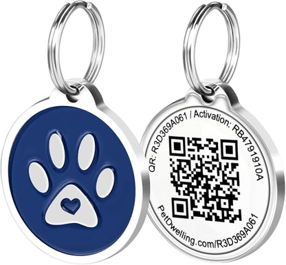 Pet Dwelling QR Code Pet ID Tag – Smart Dog & Cat ID Tags by PetDwellingSmartQRPetIDTags