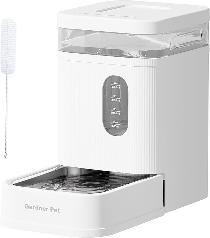 Gardner Pet Automatic Dog Water Dispenser Gravity Waterer by GardnerPet