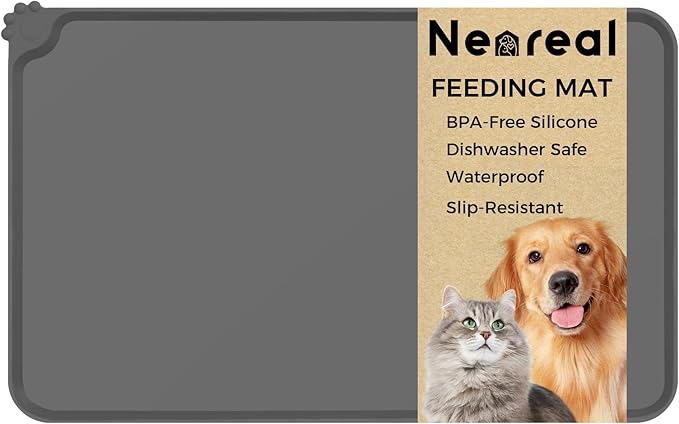 Silicone Pet Food Mat Waterproof by Neareal