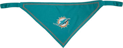 Pets First NFL Miami Dolphins TIE Bandana, Small/Medium. Dog Bandana Scarf Bib - Image 6