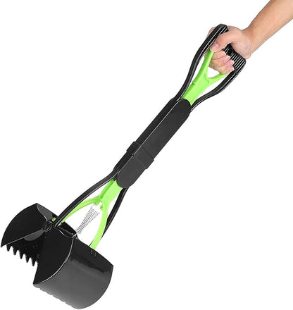Pet Pooper Scooper, Long Handle Folding Poop Scoop, Stable Jaw Scoop Easy by TITA-DONG