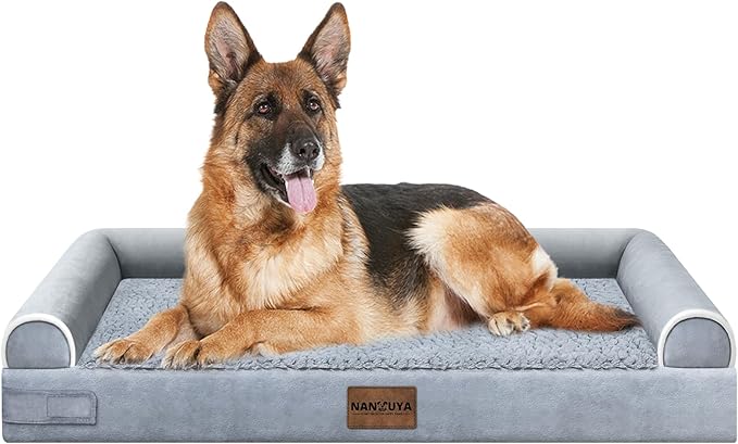 Large Dog Bed Orthopedic Washable: Extra Large Sized Beds by Nanuya