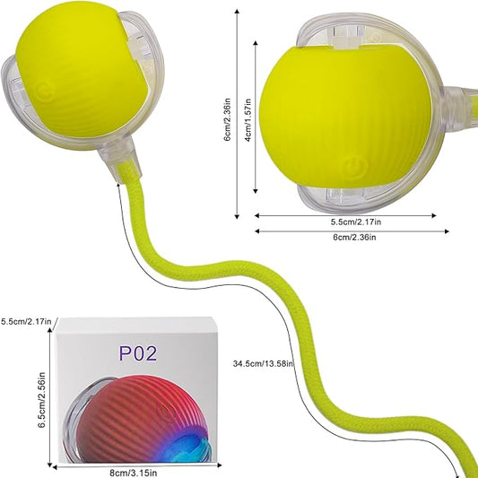Interactive Cat Dog Toy Ball: Indoor Small Automatic Moving Smart Rolling Fun - Image 2