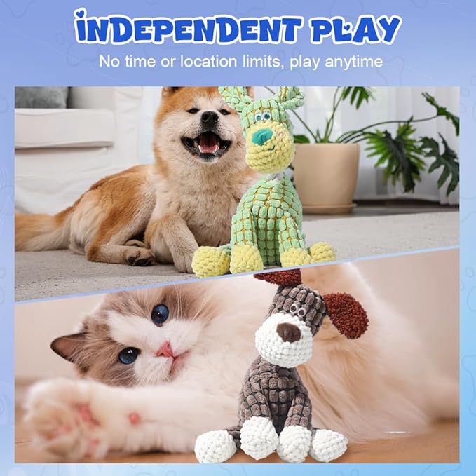 2025 New Dog Toys, Indestructible Plush Dog Toy, Dogs Toys - Image 5