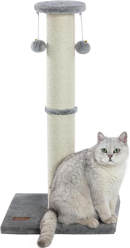 Kilodor 34Inch Tall Cat Scratching Post, 4.3Inch Diameter Large Sisal Cat - Image 7