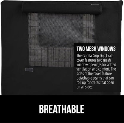 GORILLA GRIP Dog Crate Covers Compatible - Image 4