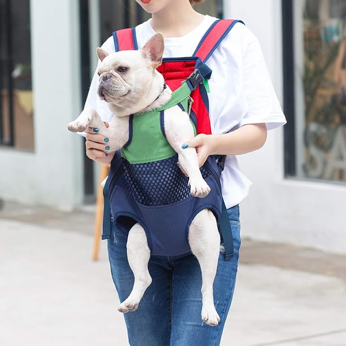 Lifeunion Legs Out Dog Carrier Backpack Hands-Free Adjustable Pet Travel Carrier - Image 7
