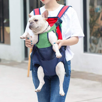 Lifeunion Legs Out Dog Carrier Backpack Hands-Free Adjustable Pet Travel Carrier - Image 7