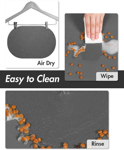 Absorbent Dog Mat for Food & Water Bowl - Image 4