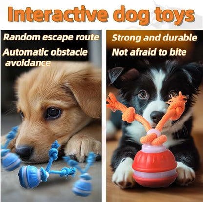 Interactive Dog Toys, Squeaky Dog Toys, Active Rolling Ball - Image 6