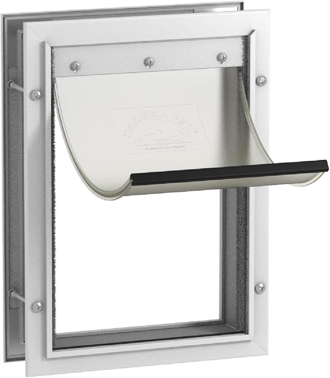 Hakuna Pets Deluxe Aluminum Pet, Cat and Dog Door by HakunaPets