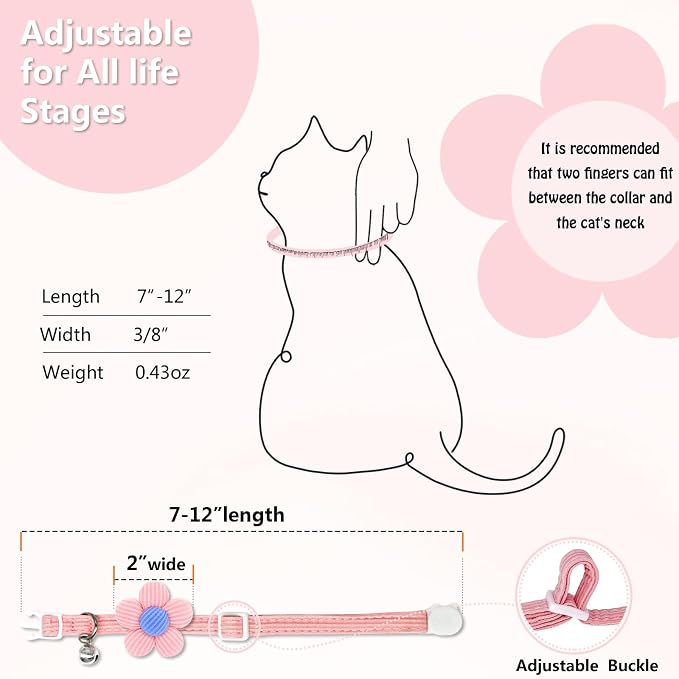 Cat Collar, HANSHILAI Kitten Collar - Image 6