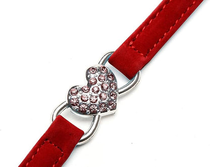 CHUKCHI Pink Soft Velvet Safe Cat Adjustable Collar - Image 2