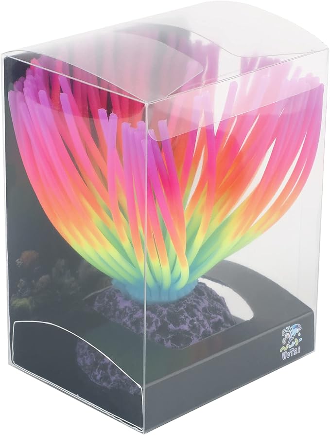 Uniclife Aquarium Imitative Rainbow Sea Urchin Ball Artificial Silicone Ornament - Image 6