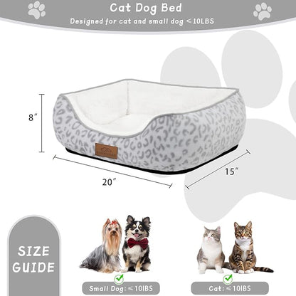 Rectangle Cat Dog Bed for Large Medium Small Pets Indoor Outdoor Machine - Image 6