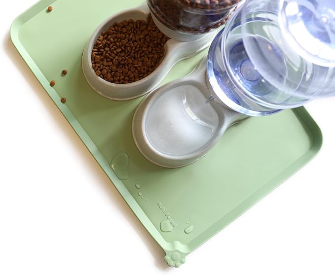 Hoki Found Large Silicone Pet Food Mats Tray - Image 5