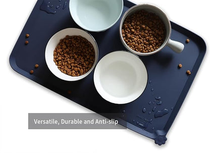 Hoki Found L Silicone Non Slip Pet Dog Cat Bowl Mats - Image 4