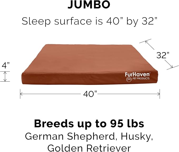 Furhaven Water-Resistant Orthopedic Dog Bed - Image 2