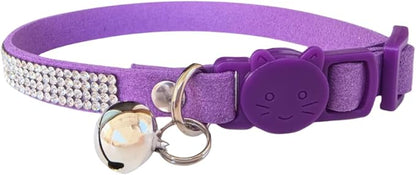 Rhinestone Cat Collar Breakaway Safety Buckle by HAMUSN