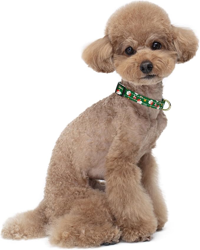 Reflective Dog Collar, Cute Christmas Style Dog Collar - Image 2