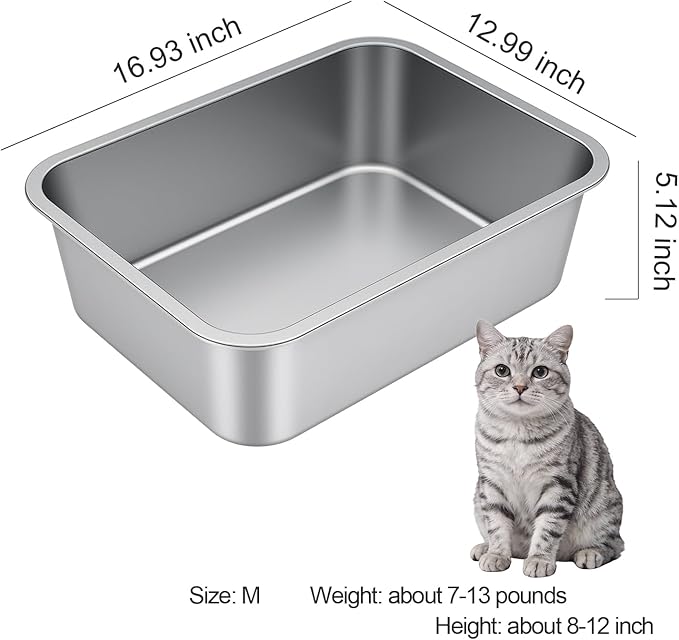 Stainless Steel Litter Box - Image 2