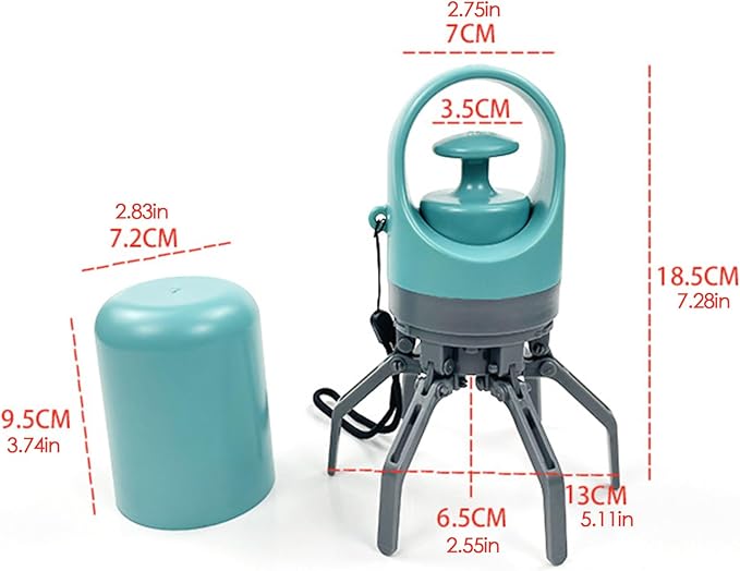 Pooper Scooper for Dog, Portable Dog Poop Holder - Image 9