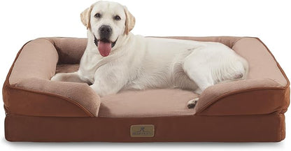 Bedfolks Orthopedic Dog Bed XL, Waterproof Dog Sofa Bed by Bedfolks