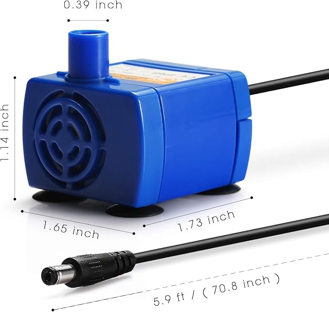 Pet Fountain Pump Replacement Cat Water Fountain Pump Replacement - Image 4