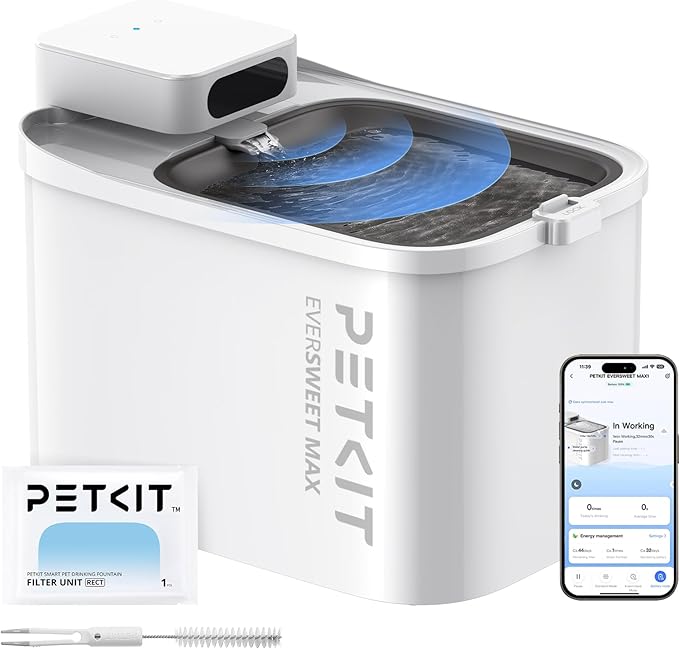 PETKIT EVERSWEET MAX Cordless Cat Water Fountain by PETKIT