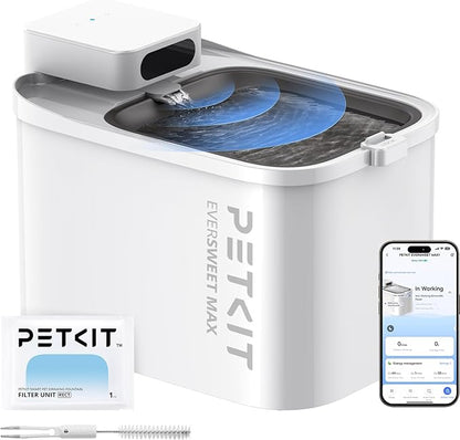 PETKIT EVERSWEET MAX Cordless Cat Water Fountain by PETKIT