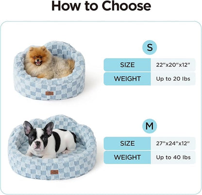 Joydeco Cloud Dog Bed for Small Dogs & Cats, Washable Pet Bed - Image 7